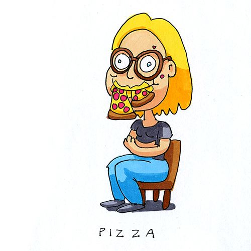 pizza feelings